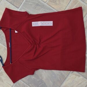 Old Navy Women's Red Top